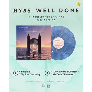 【大韜全新45轉藍色漩渦彩膠】HYBS - Well Done/ET-52-25/Earthtone Records