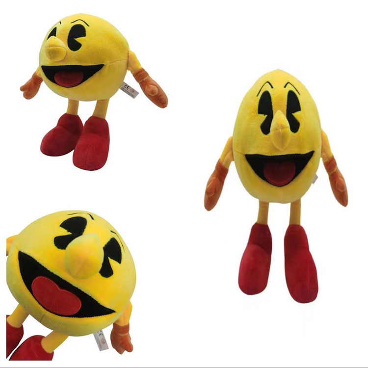特惠🚀✨新款Pac-Man 喫豆人拳擊手毛絨玩具 遊戲卡通公仔 玩偶