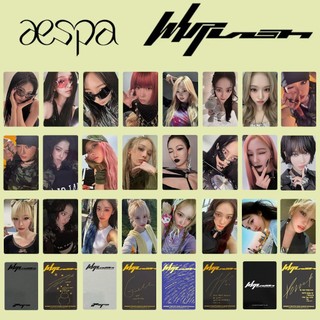 自印小卡 AESPA 吒 Wiplash 周邊小卡 特典卡 NINGNING WINTER KARINA 同款周邊