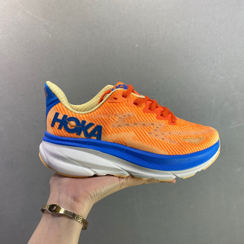 HOKA ONE ONE Clifton 9 跑步鞋男款女款透氣減震緩震輕便