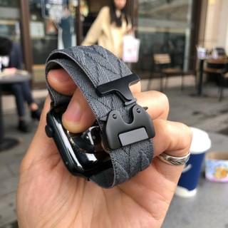 卡客風暴 菱形紋錶帶 適用 Apple Watch 12-11-10-SE 蘋果手錶帶 42MM 46MM