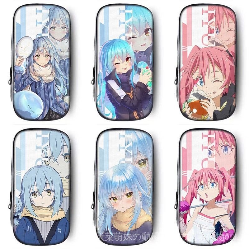 『転生したらスライムだった件』轉生史萊姆 關於我轉生變成史萊姆這檔事 週邊 關於我轉生變成史萊姆這檔事筆袋中小學生大容量