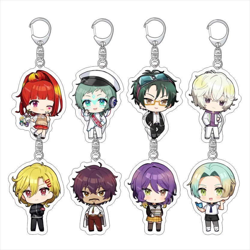 GNOSIA 亞克力鑰匙扣狼人遊戲古諾西亞亞克力吊墜鑰匙圈