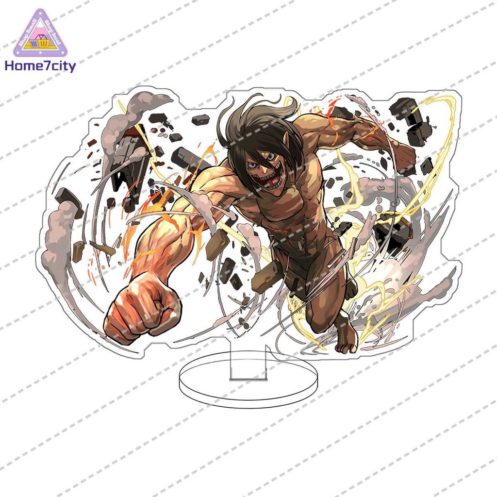 現款免運🔥進擊的巨人周邊 動漫周邊 學生桌面擺件創意禮物進擊的巨人卡通勵志裝飾動漫進擊的巨人立牌 生日禮物