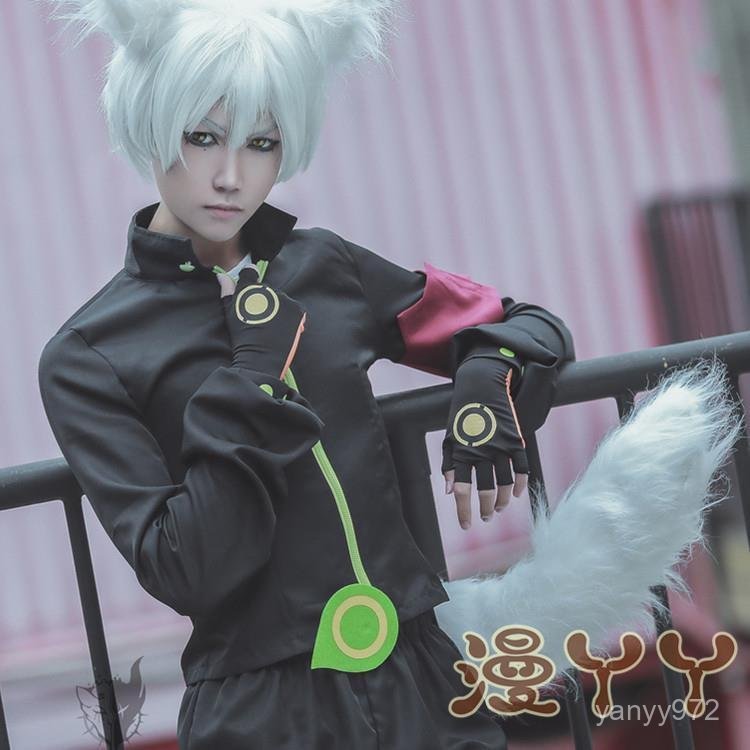 【2774人收藏】漫丫丫凹凸世界cos服鬼狐鬼狐天衝cosplay服裝耳朵尾巴假髮