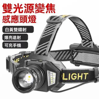 熱銷免運🚚強光頭燈 變焦頭燈 頭戴式頭燈 探照頭燈 強光LED頭燈 強光頭燈 戶外感應頭燈 釣魚頭燈 充電頭燈 爆亮頭燈
