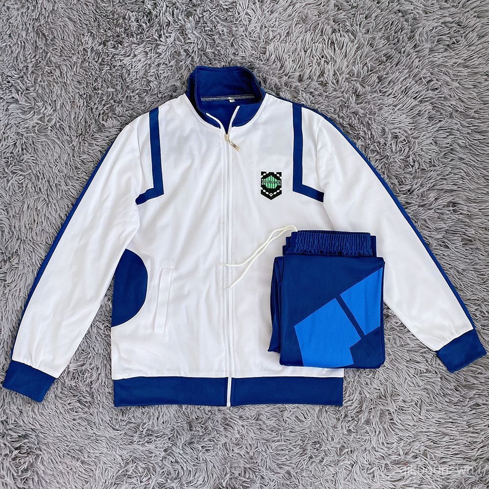 ⚽藍色監獄⚽運動服 潮流 藍色監獄週邊 藍色監獄cos服蜂樂迴動漫外套潔世一BLUELOCK足球隊服藍鎖運動服 1TWK