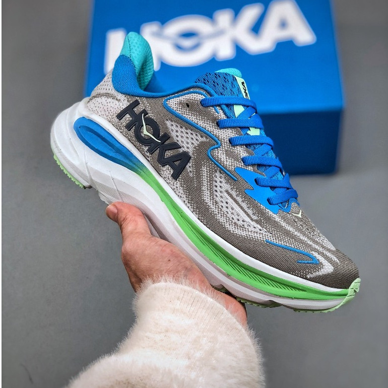 HOKA Clifton 10碼3647男女專業緩震跑鞋大碼運動鞋WQ6Q