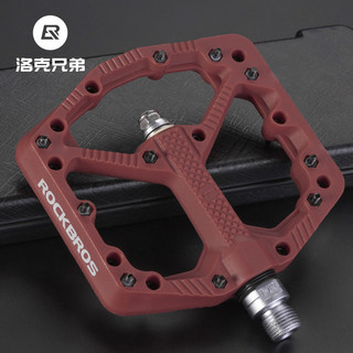 ROCKBROS洛克兄弟尼龍山地車腳踏 培林自行車腳蹬 軸承腳踏板 騎行腳踏板 單車配件 寬踏板 自行車腳踏車 腳踏板