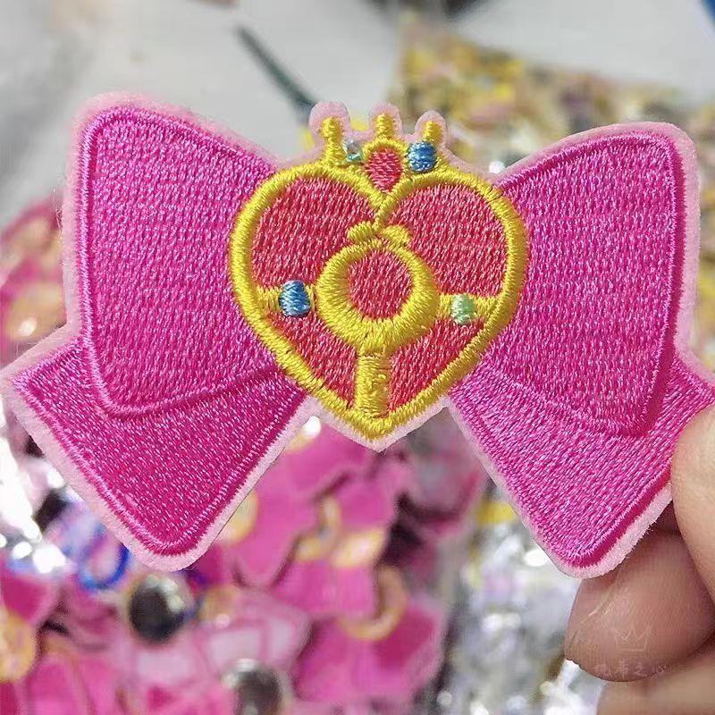 🌷台灣出貨🌷美少女戰士周邊 月光仙子 水冰月 美少女戰士 布貼刺繡貼 水手月亮 手機卡通 立體貼