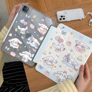 y三折大耳狗 三星 Tab S11 S10lite S9 S8Fe 平板殼 筆槽 A11+ A9 保護套 S7平板保護套