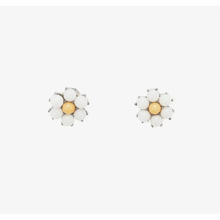 Pura Vida 美國手工 GEMSTONE DAISY EARRING 寶石感雛菊耳環 eslite誠品