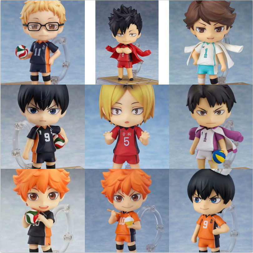 排球少年Q版粘土人日嚮翔陽影山飛雄孤爪研磨影山飛雄公仔