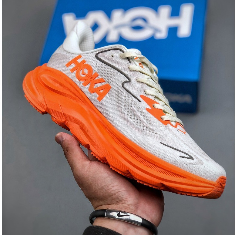HOKA Clifton 10碼3647男女專業緩震跑鞋大碼厚底運動鞋SSXR