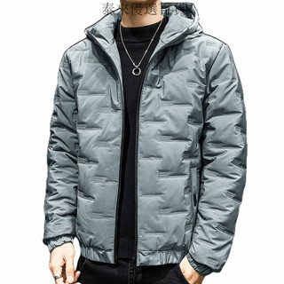 T高品質 【4色入】男加厚外套 男防風外套 男防寒外套 男羽絨棉外套 男連帽外套 男機車外套 加厚保暖羽絨外套