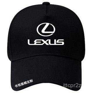 🥇臺灣出貨🤩免運Lexus汽車雷克薩斯標誌帽子鴨舌帽戶外賽車遮陽遮陽帽棒球帽配件 精品