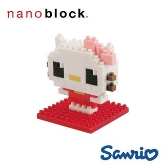 【KAWADA河田】nanoblock迷你積木 Kawaii系列 HelloKitty 凱蒂貓 NBCC-010【金玉堂
