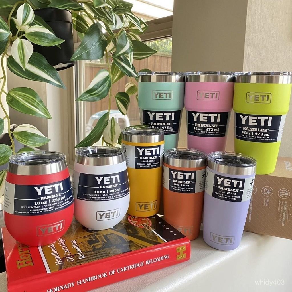 熱銷 YETI保溫杯大容量車載杯保溫戶外便攜式手提運動水壺雙層真空30oz