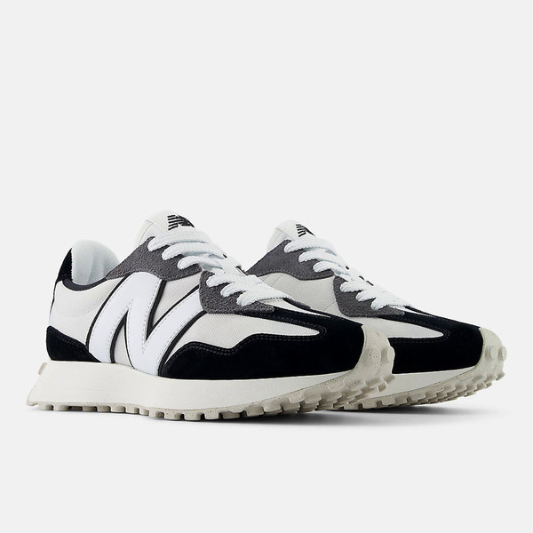 日本正品速代 New Balance 327 黑白熊貓 復古休閒鞋 情侶款 緩震穿搭 U327GPD