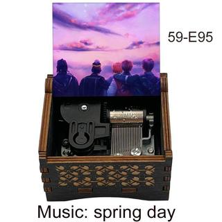現貨+預售🔥BTS韓國防彈少年團音樂盒Spring Day春日八音盒創意男女生日禮物
