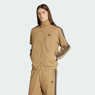 Adidas Firebird Tt JY1333 男 立領外套 運動外套 休閒穿搭 卡其 黑 亞版