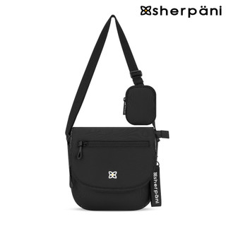 Sherpani RFID 防潑水多功能郵差包 (25II) Milli 3L｜黑色/Raven / 城市綠洲