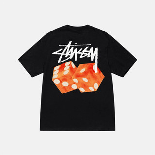 日本速代 STUSSY DICE OUT TEE 骰子 短袖 鮮豔彩色摋 男女 情侶款