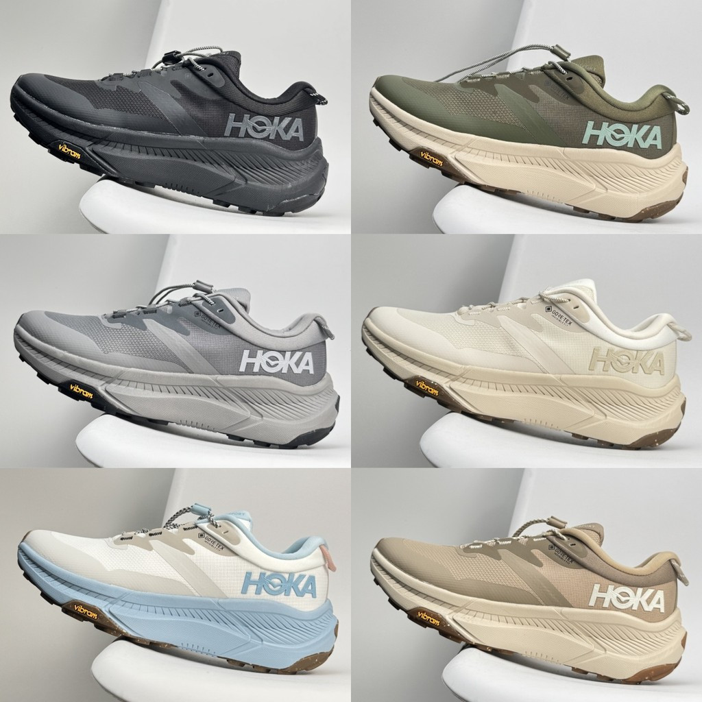 HOKA Transport GTX防水越野跑鞋男女運動鞋男女通用情侶戶外運動鞋BPJQ 7ZXJ SHYP 8HMD