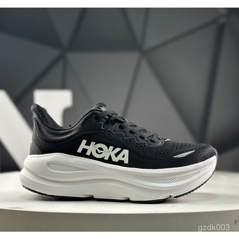 New.HOKA Bondi 9 復古耐磨防震運動鞋-輕便透氣跑步休閒鞋5993