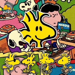 臺灣出貨-snoopy花生史努比糊塗塌客反光車貼電動摩托車身後窗玻璃裝飾貼紙