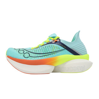 Saucony 競速跑鞋 Endorphin Elite 2 男女鞋 綠 橘 推進 慢跑鞋 索康尼 S30994131