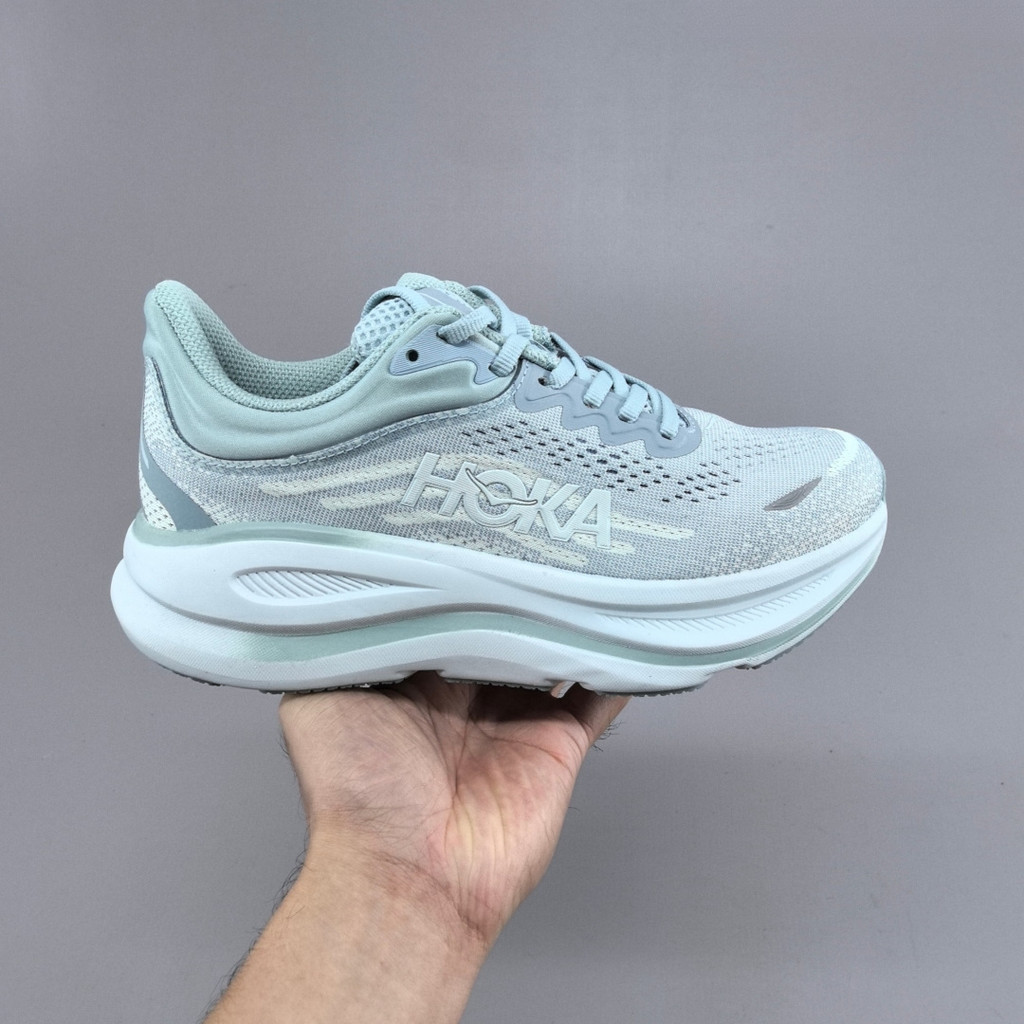 HOKA Bondi 9跑鞋男女緩震厚底輕便防滑透氣