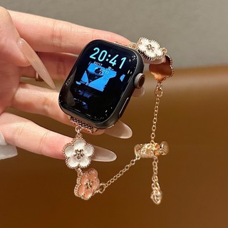 台灣現貨~ 適用於 Apple Watch 12 11 10 9 8 五花手鏈錶帶 新款42 44 45 46mm腕帶