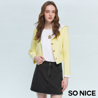 SO NICE 率性水洗黑立體蝴蝶結牛仔短裙｜都會時尚女裝【58633007】