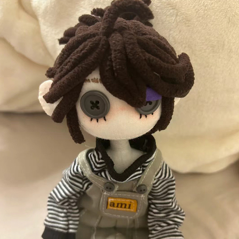 ⚡台灣出貨#【30天熱銷3325件】鬼媽媽玩偶材料包手工紐扣手縫娃娃diy自縫創意禮物鬼媽媽材料包