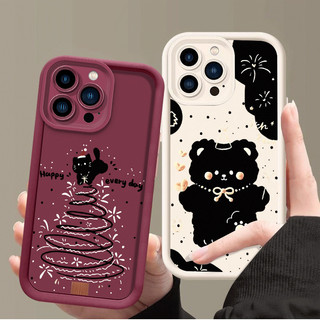煙花聖誕小熊 OPPO A5 A3 A6 PRO 5G A9 A16 A17 A73 A57 A77 4G 手機殼