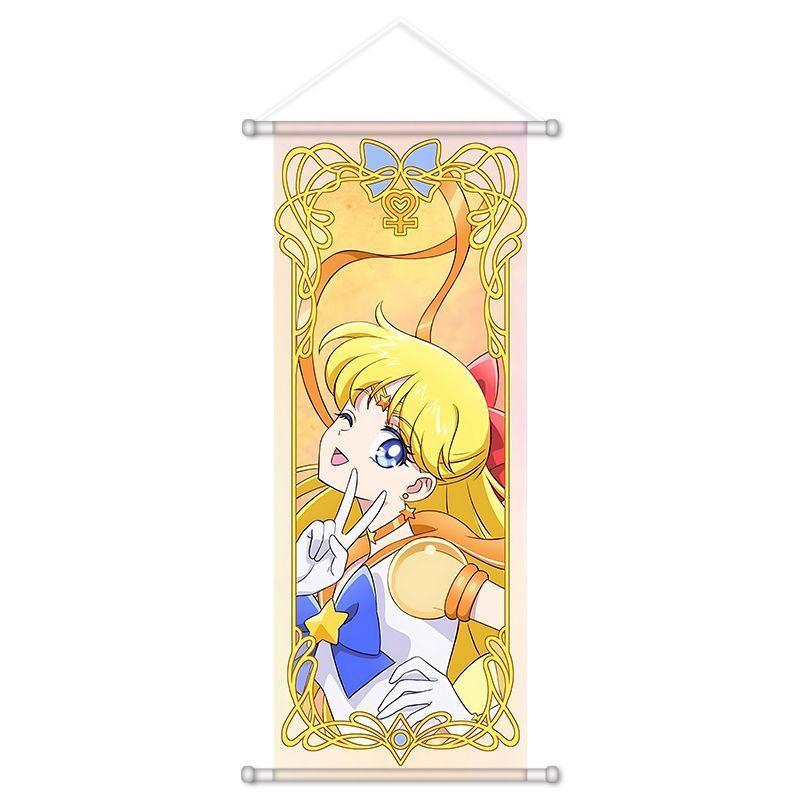 💐爆款免運💐美少女戰士周邊 月光仙子 月野兔  美少女戰士動漫周邊月野兔水野壓美掛畫贈送掛鉤卷軸海報裝飾同人