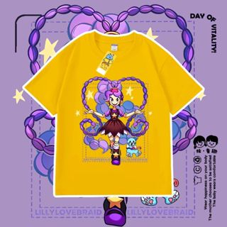 poppy新款playtime波比莉莉遊戲短袖 女童衣服 短袖