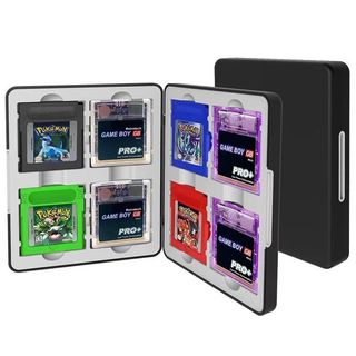 ✨小象優選✨8合一GAME BOY Color GB GBC 遊戲卡磁吸卡盒 矽膠內襯卡盒 遊戲卡收納盒 遊戲卡保護盒