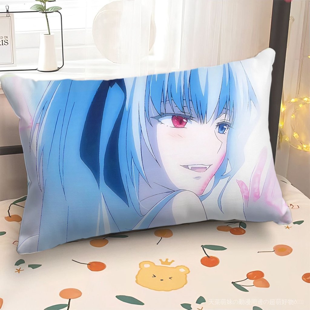 『転生したらスライムだった件』轉生史萊姆 關於我轉生變成史萊姆這檔事 週邊 關於我轉生變成史萊姆這檔事沙髮裝飾抱枕二次元