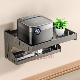 好物特賣🏆投影儀支架 牆上壁掛床頭置物架 適用小米堅果極米當貝小明愛普生思影哈趣放置臺雲臺 沙發魔屏多功能免打孔
