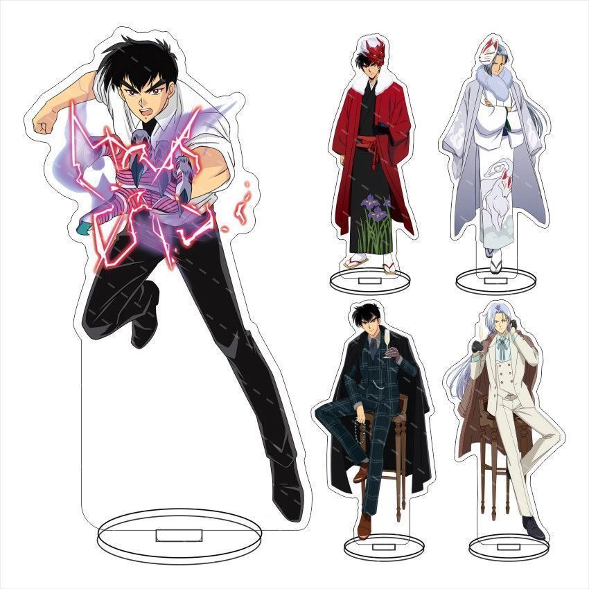 臺灣出貨🍄地獄老師動漫立牌 鵺野鳴介亞克力 學生辦公室桌面裝飾 立牌小擺件