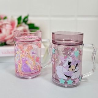 [現貨🇯🇵🔜] 迪士尼 公主 水杯 水晶球 長髮公主 米妮 日本代購 disney 療癒 交換禮物