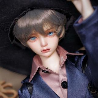 新款【Bjd娃娃 bjd】四分娃4分男娃小牛仔關節娃娃bjd娃娃四分bjd正版娃娃bjd素體人偶sd娃娃