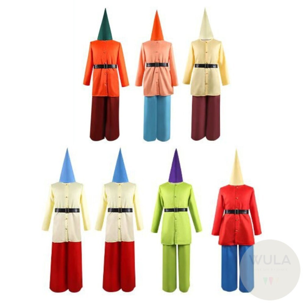 白雪公主-七個小矮人(大人版) 台灣發票 烏拉WULA 小矮人服裝 七個小矮人cos 迪士尼 小朋友迪士尼裝 白雪公主小