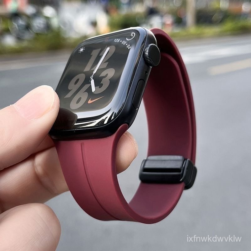 適用applewatch錶帶智能手錶帶電子手錶錶帶華強北手錶錶帶通用型 1BQI