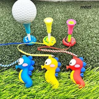 ⛳可愛高爾夫球tee 高爾夫tee 高爾夫球釘 卡通海馬高爾夫TEE 帶球釘套 83mm球座 發球tee 帶防丟失掛繩子