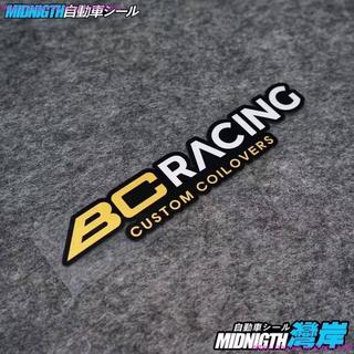 汽配 汽車貼 機車貼 貼紙 防水貼 車貼 行李箱貼 灣岸車貼BC RACING個性汽車改裝贊助商反光貼紙車身裝飾貼擋劃痕