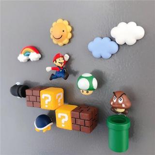 熱賣款🔥3d冰箱磁鐵經典mario瑪麗奧蘑菇烏龜牆井手辦冰箱貼馬裡奧遊戲人💕