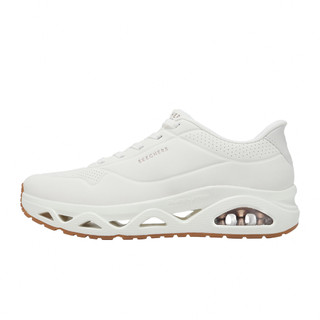 Skechers 休閒鞋 Uno Glide-Step Slip-Ins 寬楦 女鞋 白 舒華著用款 190113WW